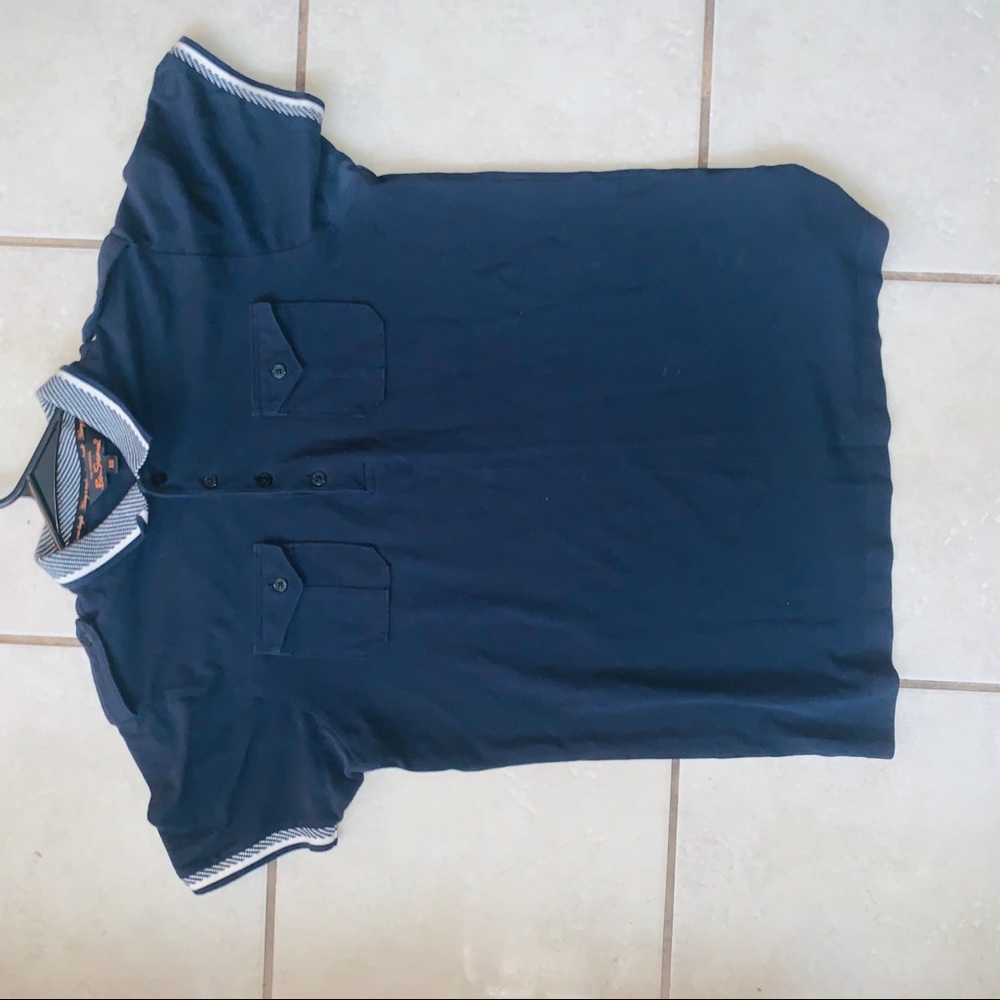 Ben Sherman checkered xs polo super cool